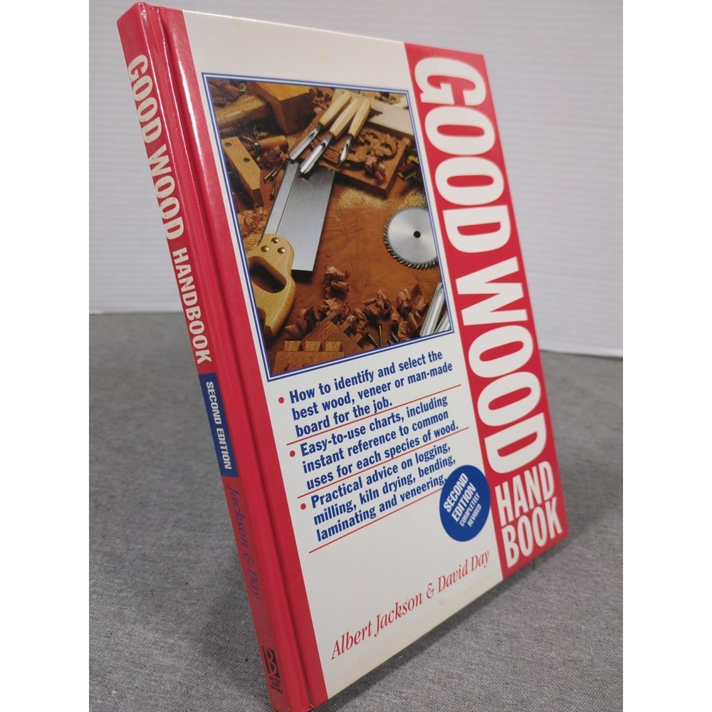 1996 Good Wood Handbook Second Edition Albert Jackson David Day VTG Hardcover